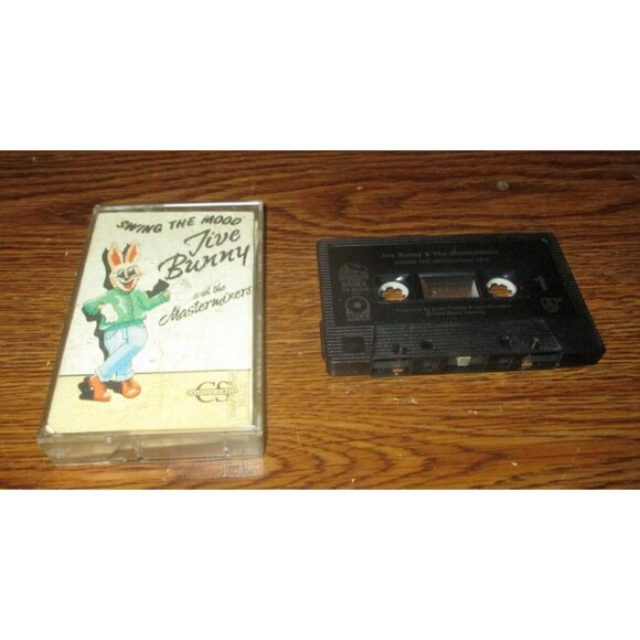 Jive Bunny & the Mastermixers - Swing The Mood single (2 remixes) on cassette - Picture 3 of 3